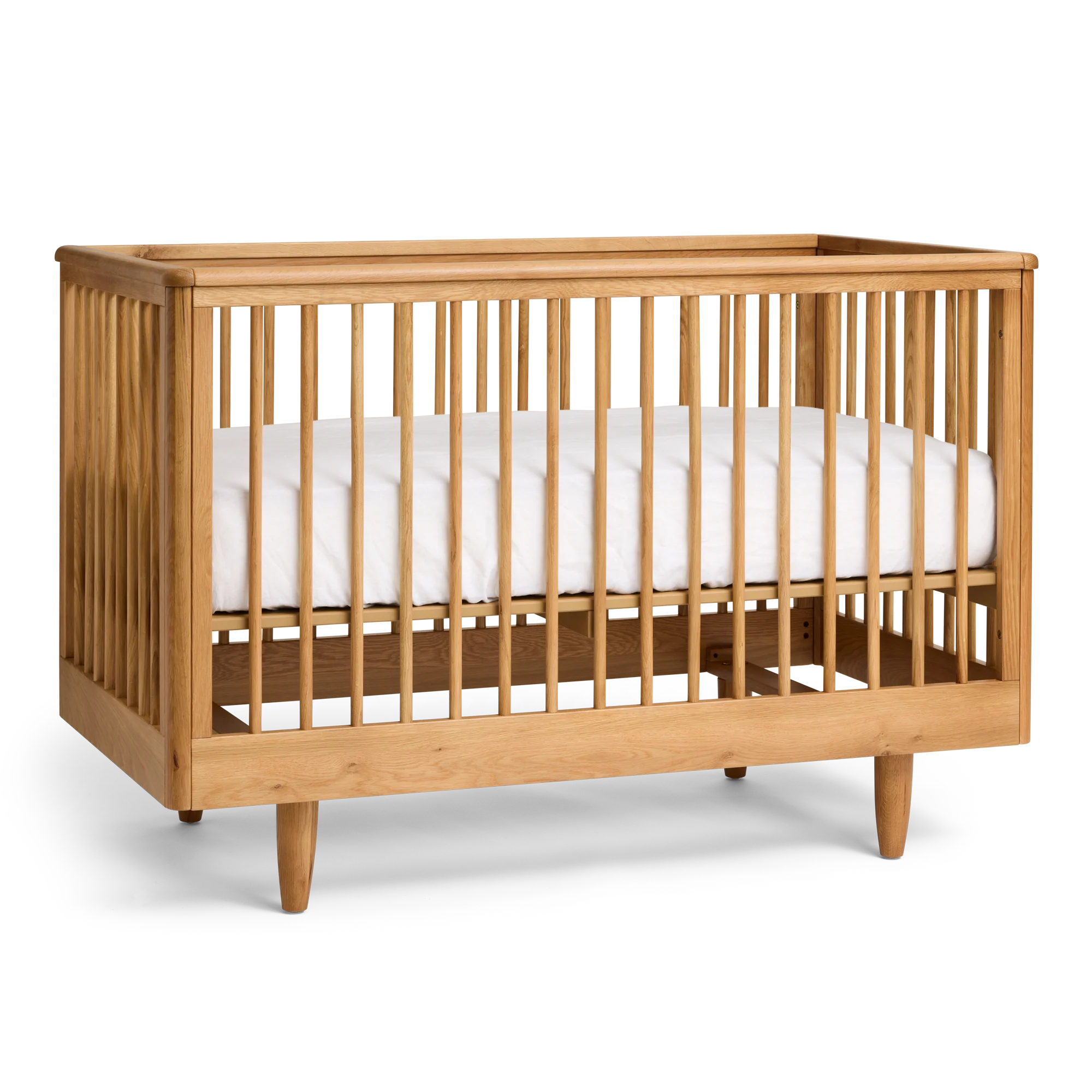 George Cot with mattress on a white background