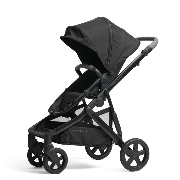edwards and co double stroller Olive Double Pram - Adaptable and Luxurious