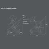 Olive Second Seat Kit (Slate Grey)