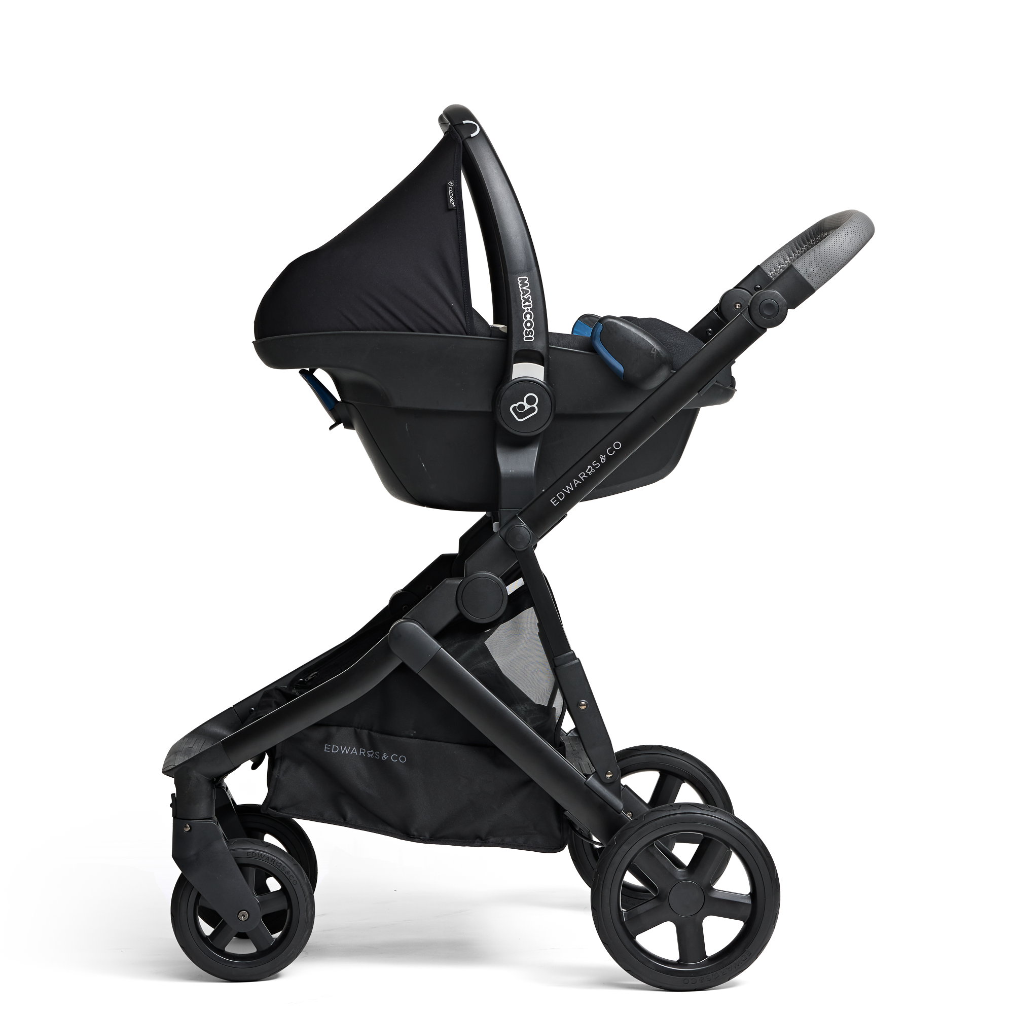 Edwards Baby Prams With Capsule Olive Double Pram Adaptable And